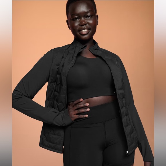 Run on clouds climate jacket black size large in excellent like-new condition - Picture 4 of 11